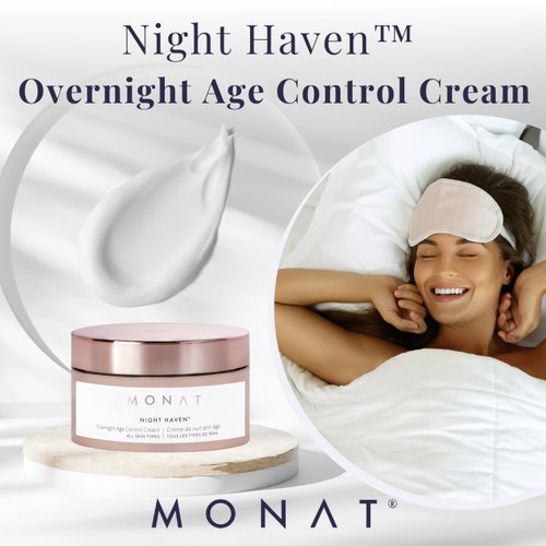 Monat Night Heaven Crème – Intensive Hydrating Moisturizer for Face – Nighttime Repair Cream for Plump & Youthful Skin – Anti Aging Night Cream – Natural Night Cream with Shea Butter & Avocado Oil