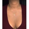 Reusable Wife Gifts, Happy birthday to the woman who fills our home with love,,,, Wife Crystal Gold Cross Necklace From Husband, Funny wife gift, Gag gift for wife, Funny birthday gift for wife, Funny