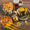 Suclain 165 Pcs Hunting Birthday Party Decorations Camo Deer Birthday Banner Hunting Tablecloths Camo Disposable Dinnerware Tableware for 16 Guests Go Hunting Camouflage Balloons Cake Cupcake Topper