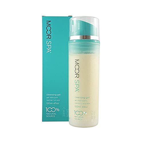 Moor Spa Cleansing Gel for Normal to Oily Skin | Gentle, Sulfate-Free, 100% Natural Source | 4 Fluid Ounces