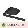 Dompel Black Satin Diffuser Cap | Enhance Hair Drying, Reduce Frizz, Protect Hair | Universal Fit for Most Hair Dryers | Elastic Band and Rubber Element for a Secure Fit (M)