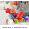 Fisher-Price Toddler Toy Tap & Turn Bench Pretend Tools 2-Sided Construction Set for Ages 1+ Years