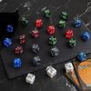 51 Pieces MTG Counter Dice Plus 1 Life Counters +1/+1 Tokens 6 Sided Dice Set for Magic The Gathering, MTG, TCG, Cards Gaming Accessories