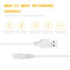 2 Pcs Charger Cord Replacement for Pritech BCM-1138 Electric Feet Callus Remover Foot Pedicure, Power Adapter USB Cable for Electric Feet Callus Remover