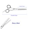 Essoy Professional Thinning Shears Hair Cutting Teeth Scissors(6.5-Inches),Stainless Steel Haircut Scissor with Fine Adjustment Screw for Home Salon,Barber Hairdressing Scissor for Women Men Kids