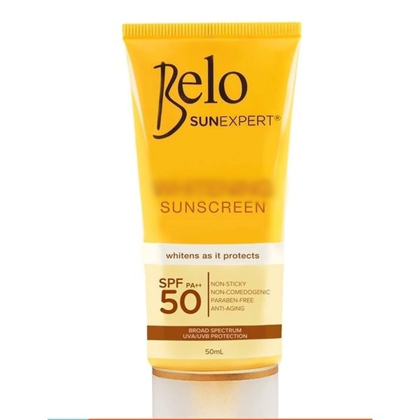 Belo Sunexpert Sunscreen SPF 50 PA++, 50ml - Broad Spectrum UVA/UVB Protection