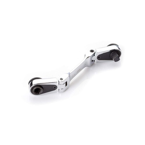 EZRED 4S04 Micro Combo Dual Ratchet Socket with 1/4" Square Drive & Magnetic Bit Drive