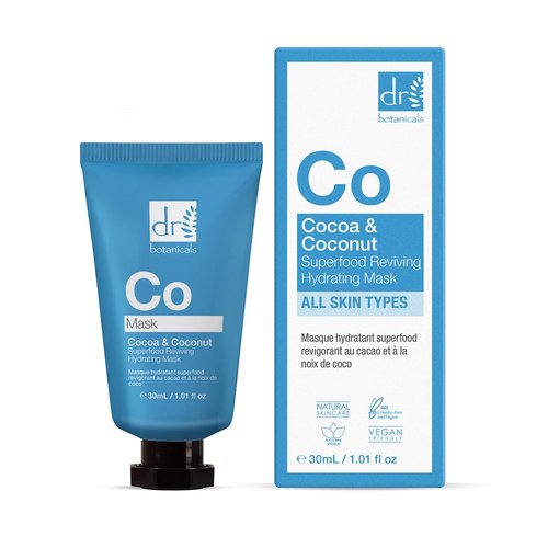 Dr Botanicals Cocoa & Coconut Superfood Reviving Hydrating Mask 1.01 fl oz