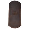 Hide & Drink, Durable Leather Pocket Protector, Pencil Pouch, Pen Holder for Shirt Pockets, Lab Coats, Backpacks, Office & Work Essentials, Handmade Includes 101 Year Warranty (Bourbon Brown)