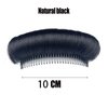 3 PCS Invisible Fluffy Hair Pad Synthetic False Hair Clip Bump Up Combs Clips for Women Lady Girls Black and Brown DIY Styling Insert Hair Pad Hair Accessories