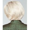 Fencca Short Ombre Platinum Blonde Bob Wigs for Women Chin Length Synthetic Wig Layered Bobo