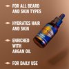 King C. Gillette Beard Oil for Men - Argan, Jojoba, Avocado, Macadamia Seed and Almond Oils - Moisturize and Soften Beard