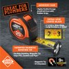 Swanson Tool SVGL25M1 25-Feet Magnetic Savage Grip Line Tape Measure