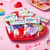 JOYIN 30 Packs Valentine’s Day Gift Cards with Heart Pop Bubble Keychain, Mini Pop Squeeze Toys, Stress Relief Fidget Toys for Kids Valentine's Party Favors, Classroom Exchange and Game Prizes