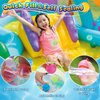 TIZIKCON 8 PCS Reusable Water Balloons for Kids, Pool Beach Toys Summer Water Fun Outdoor Games for Boys and Girls, Magnetic Water Balls Quick Fill with Mesh Bag