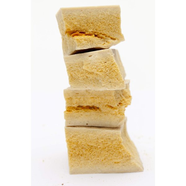 Seafoam Honeycomb Sponge Candy - Naked (No Chocolate) 8oz Bag