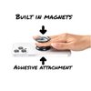 FAB POPS Phone Grip and Expandable Stand, Built in Magnets, Adhesive Attachment, Mounting Plate Included, All in one Phone Grip, Marble