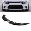Xotic Tech 2PCS Front Splitter Spoilers Protector Bumper Lip Corner Edge Kit Compatible with Dodge Charger Hellcat/SRT 392/Scat Pack/RT Scat Pack 2015-2023, GT/RT 2019-2023, Black