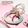 Phone Ring Grip Stand Holder Magnet Phone Grip Ring Holder Glitter,Ring Phone Holder Sparkling Magnetic Phone Finger Ring Grip Kickstand for Smartphones