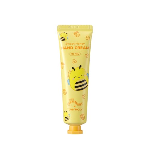 TONYMOLY x Squishmallows Sunny Sweet Honey Hand Cream - Hydrating and Nourishing, 30ml