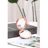 BangBangSing Magnifying Compact Cosmetic Mirror 2.75 Inch Round Handheld Travel Pocket Makeup Mirror