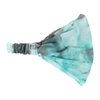 Motique Accessories Stretchy Headwrap Tye Dye Boho Wide Hair Band Yoga (Light Aqua)