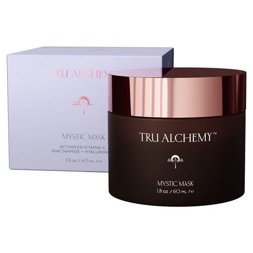 Tru Alchemy Mystic Mask | Clay Mask for Face, Pores, & Age Spots | Cleansing Kaolin Clay, Vitamin C, & Niacinamide | Deep Pore Cleansing Mask | Exfoliating Facial Masks | 1.8 oz
