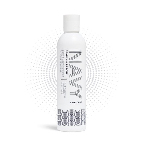 NAVY Search and Rescue Shampoo - Paraben-Free Biotin and Hair Vitamin Enriched Fortifying Hair Shampoo - 8 fl oz