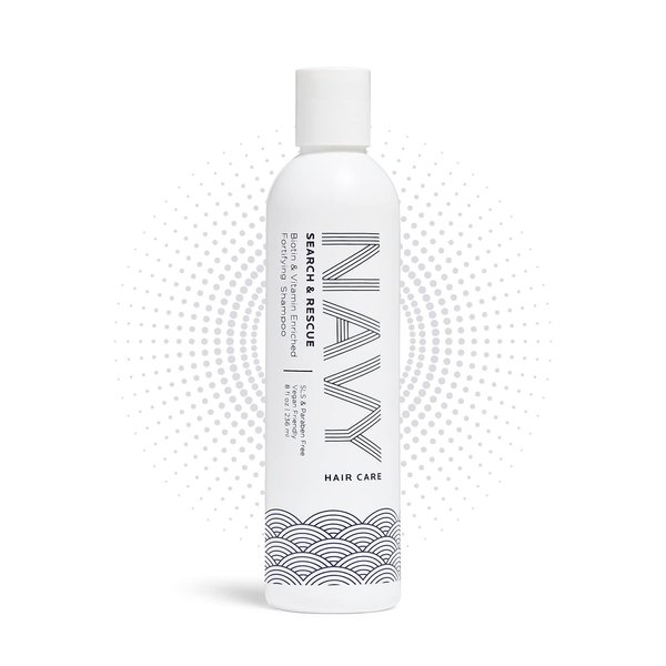 NAVY Search and Rescue Shampoo - Paraben-Free Biotin and Hair Vitamin Enriched Fortifying Hair Shampoo - 8 fl oz