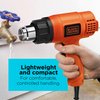 BLACK+DECKER Heat Gun, Corded, Dual Heat Settings up to 1000 Degrees, 1350 Watt (HG1300)