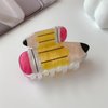 Back to School Hair Clips for Women Girls Pencil Hair Claw Clips Cute Hair Jaw Barrettes for Women Teachers Appreciation Gift Thick and Thin Hair Accessories 1PCS