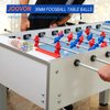 Joovon 1.42 Inch Foosball Balls 1.26 Inch Foosball Table Balls for Foosball Tabletop Game Foosball Ball Replacements Multicolor with The Plastic Box