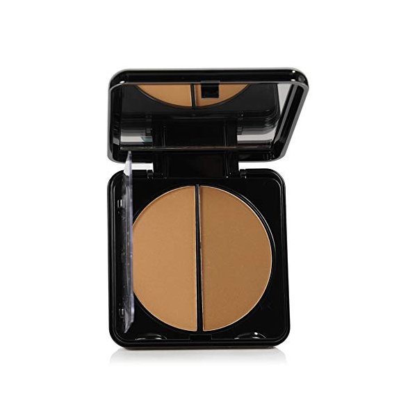 EVE PEARL HD Dual Pressed Powder Highly Pigmented Long Lasting Makeup Daily Skincare For All Skin Types- Dark