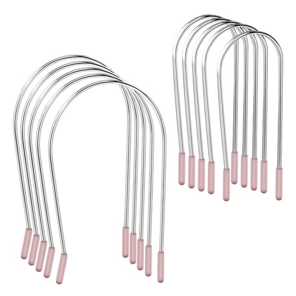 Vin Beauty Hot Curler Clips Replacement Kit, 10 Pieces Hot Roller Clips for Electric Rollers Portable Hot Roller Securing Pins Fits 1½”, 1¾" Size Hair Hot Rollers (5 PCS 1½”,5 PCS 1¾")