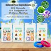 240 Pack Mosquito Patches Stickers for Kids Adult Outdoor Indoor Travel, Natural Plant Based Ingredients Mosquito Stickers with 2 Pack Mosquito Repellent Bracelets