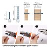 Amerdeco 10 Pack Champagne Bronze Knurled Cabinet Pulls 10 Inch Center to Center Champagne Gold Kitchen Cabinet Handles for Drawer Dresser, Cupboard and Wardrobe ZH0031