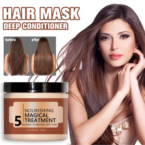 Niaoyun OUHOE Nourishing Magical Treatment - OUHOE Magical Hair Mask, Karasell Collagen Hair Mask, Deep Conditioner for Dry Damaged Hair (2Pcs)