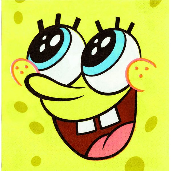 SpongeBob Small Napkins (16ct)