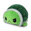 TeeTurtle - The Original Reversible Turtle Plushie - Green - Cute Sensory Fidget Stuffed Animals That Show Your Mood 4 inch