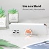 [2 Pack] Small Round Matte Finish Cell Phone Ring Holder Stand,360 Degree Rotation and 180 Degree Adjustable Finger Ring Kickstand with Frosted Metal Phone Grip (Rose Gold)