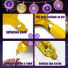 5PCS Diwali Decorations Diwali Balloons Happy Diwali Rangoli Party Decorations Diwali Foil Balloons for Indian Themed Deepavali Festival of Lights Party Decoration Supplies
