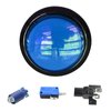 ZEZEFUFU 45MM Arcade LED Lights Push Button DIY Round Push Buttons with Microswitch for Arcade Video Games