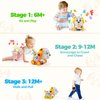 Musical Puppy Toys for 1 Year Old Girl Boy Gift, Baby Crawling & Walking Toys 6-12-18 Months, First Christmas 1st Birthday Gifts for Girls Boys, Bilingual Toddler Learning Toys Age 1-2