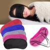 Coobbar 10PCS Travel Rest Eye Sleeping Mask Satin Blindfold Soft Eye Shade Nap Cover Soft Eye Mask Shade Cover (Purple)