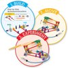 hand2mind Moving Creations with K'NEX, Book and Building Kit for Kids Ages 8-12, 9 Models & 18 Science Experiments, Explore The Science of Air and Water, Homeschool Science Kits