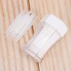 Exceart 200Pcs Plastic Toothpick Double-Head Dental Toothpicks Oral Sticks Interdental Picks Brush Interdental Floss Cleaners for Household (White)