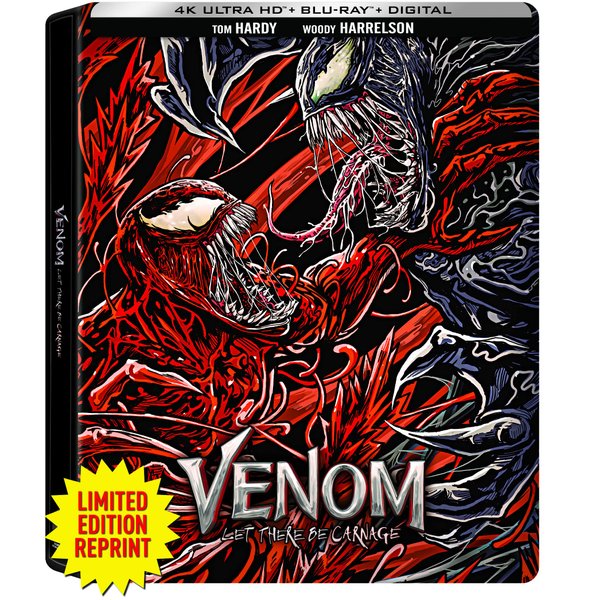 Venom: Let There Be Carnage (Limited Edition Steelbook) [4K UHD + Blu-ray + Digital]