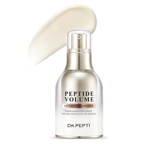 DR.PEPTI Peptide Volume Lifting Pro Essence | Hyaluronic Acid Face Serum for Glowing Skin | Korean Skincare Essence Collagen Serum for Face | K Beauty Hydrating Serum Facial Essence 1.01 fl oz