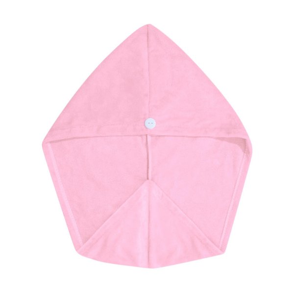Nykaa Naturals Microfiber Hair Towel Wrap - Lightweight, Absorbent Material Gentle on Hair Cuticles, Prevents Frizz - Pink - 1 pc