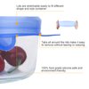 Reusable Premium Silicone Stretch and Seal Lids 14PCS for Food Storage, Flexible Round Silicone Bowl Covers, 7 Different Sizes - Keep Food Fresh, by YXYL